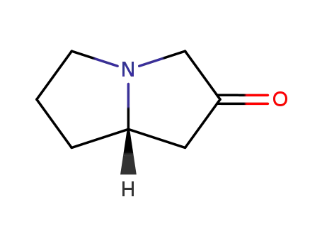 1H-Pyrrolizin-2(3H)-one,tetrahydro-,(S)-(9CI)