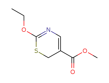 Molecular Structure of 118062-03-6 (6H-1,3-Thiazine-5-carboxylicacid,2-ethoxy-,methylester(9CI))