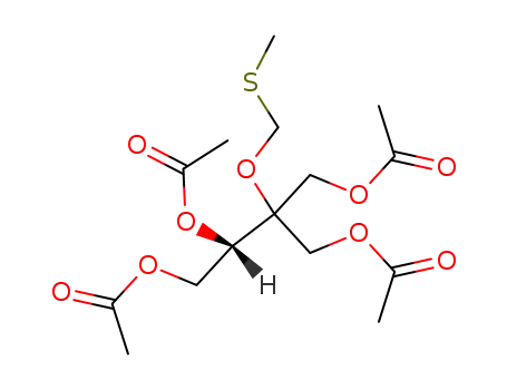 1,2,4-트리-O-아세틸-3-C-(아세톡시메틸)-3-O-(메틸티오메틸)글리세롤-테트리톨