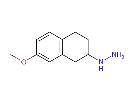 (1,2,3,4-tetrahydro-7-methoxy-2-naphthyl)hydrazine
