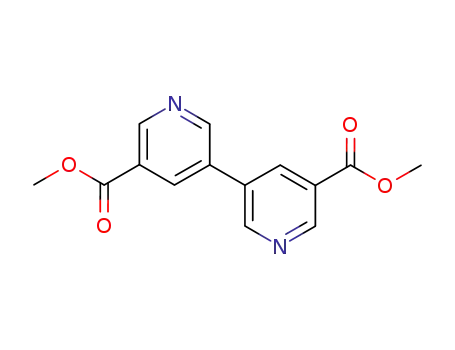 Molecular Structure of 128612-43-1 (DIMETHYL 3,3'-BIPYRIDINE-5,5'-DICARBOXYLATE)