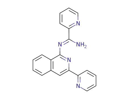 N-[3-(2-피리디닐)-1-이소퀴놀리닐]-2-피리딘카르비미드 아미드