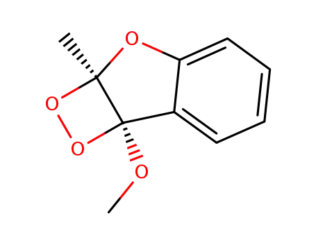 Molecular Structure of 128753-82-2 (2A,7B-DIHYDRO-7B-METHOXY-2A-METHYL-1,2-DIOXETO(3,4-B)BENZO.)