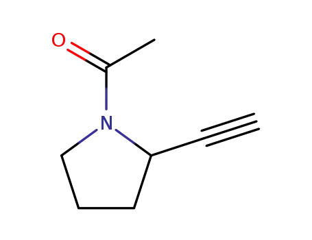 Pyrrolidine, 1-acetyl-2-ethynyl- (9CI)