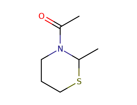 Molecular Structure of 118515-27-8 (2H-1,3-Thiazine, 3-acetyltetrahydro-2-methyl- (9CI))
