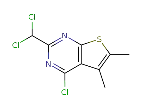 4-클로로-2-(디클로로메틸)-5,6-디메틸티에노[2,3-D]피리미딘