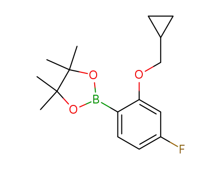 2-시클로프로필메톡시-4-플루오로페닐보론산 피나콜 에스테르