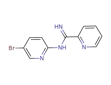 N- (5- 브로 모 -2- 피리 딜) 피리딘 -2- 카르 복사 미딘