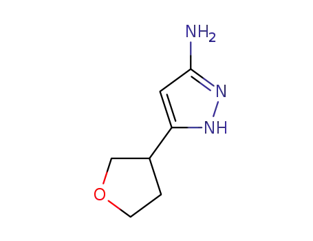 5-(tetrahydrofuran-3-yl)-1H-pyrazol-3-amine