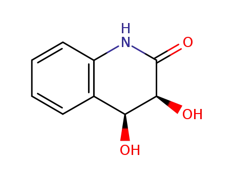 (+)-cis-(3S,4S)-3,4-dihydroxy-3,4-dihydro-2-quinolone