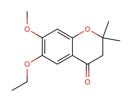 6-ethoxy-7-methoxy-2,2-dimethyl-4-chromanone