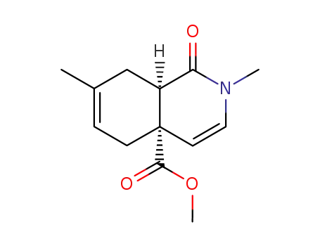 cis-4a,5,8,8a-tetrahydro-4a-methoxycarbonyl-2,7-dimethyl-1(2H)-isoquinolone