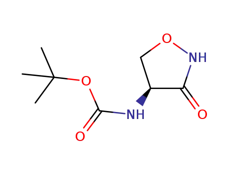 카르밤산, (3-옥소-4-이속사졸리디닐)-, 1,1-디메틸에틸 에스테르, (S)-(9CI)