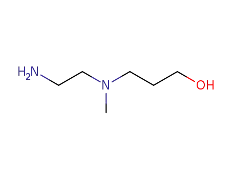 Molecular Structure of 118646-21-2 (1-Propanol,3-[(2-aminoethyl)methylamino]-(9CI))