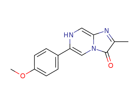 2-METHYL-6-(4-METHOXYPHENYL)-3,7-DIHYDROIMIDAZO(1,2-A)PYRAZIN-3-ONE