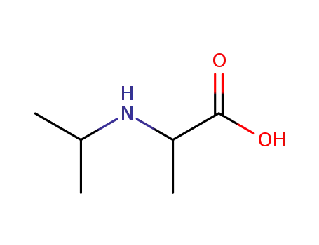 Molecular Structure of 118333-27-0 (D-Alanine, N-(1-methylethyl)- (9CI))