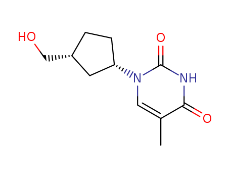 1-[(1S,3R)-3-(Hydroxymethyl)cyclopentyl]-5-methyl-2,4(1H,3H)-pyrimidinedione