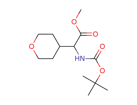 TERT-BUTOXYCARBONYLAMINO-(TETRAHYDRO-PYRAN-4-YL)-아세트산 메틸 에스테르