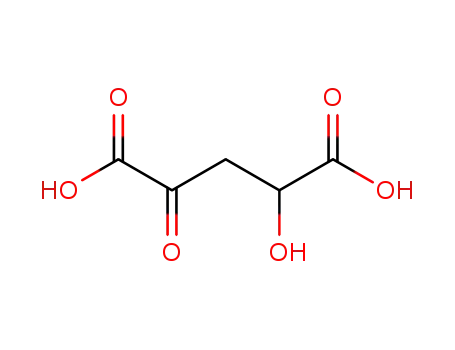 Molecular Structure of 1187-99-1 (2-hydroxy-4-oxo-pentanedioic acid)