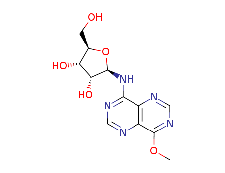 b-D-Ribofuranosylamine,N-(8-methoxypyrimido[5,4-d]pyrimidin-4-yl)- cas  118515-48-3