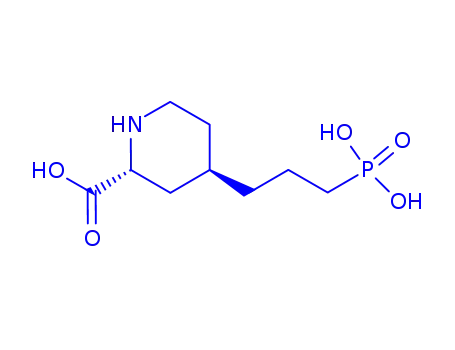 4-(3-phosphonopropyl)piperidine-2-carboxylic acid