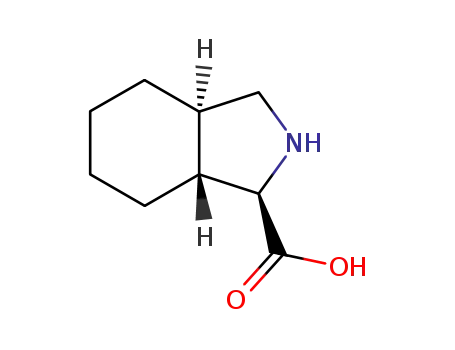 Molecular Structure of 96798-44-6 (1H-Isoindole-1-carboxylicacid,octahydro-,(1-alpha-,3a-bta-,7a-bta-)-(9CI))