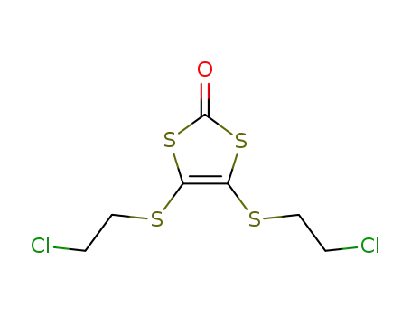4,5-Bis(2-chloroethylsulfanyl)-1,3-dithiol-2-one