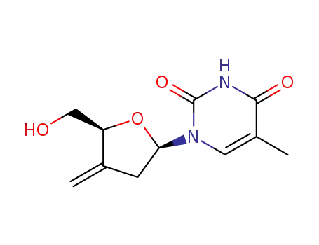 3'-C-methylidene-2',3'-dideoxy-5-methyluridine