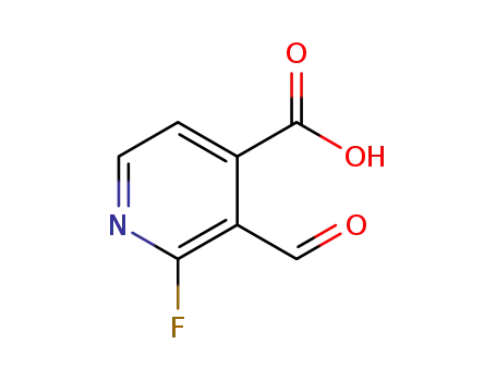 2-fluoro-3-formylisonicotinic acid