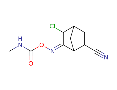 3-CHLOR-6-CYANOBICYCLO[2.2.1]HEPTAN-2-ON-^O^-(^N^-METHYLCARBAMOYL)OXIM
