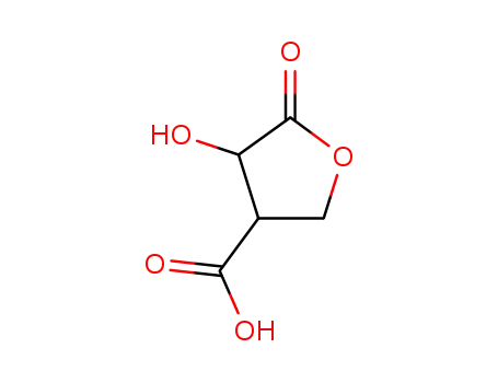 Molecular Structure of 118489-44-4 (3-Furancarboxylicacid,tetrahydro-4-hydroxy-5-oxo-(9CI))