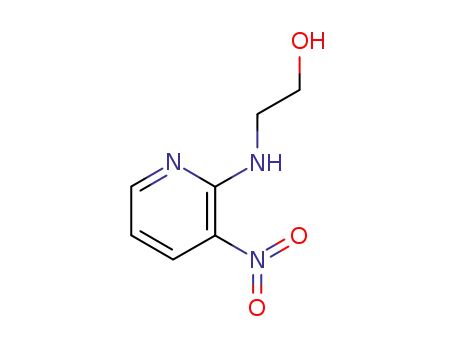 Molecular Structure of 50798-38-4 (2-({3-nitro-2-pyridinyl}amino)ethanol)