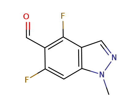 4,6-difluoro-1-methyl-1H-indazole-5-carbaldehyde