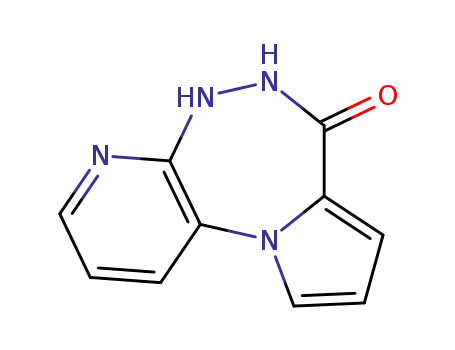 4H-dihydro-5,6-pyrido<2,3-c>pyrrolo<1,2-e>triazepinone-4 1,2,5