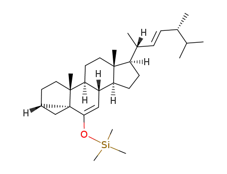 (22E,24R)-6-Trimethylsiloxy-3α,5-cyclo-5α-ergost-6,22-diene