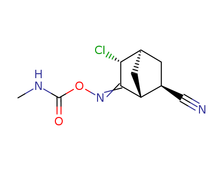 Bicyclo[2.2.1]heptane-2-carbonitrile,5-chloro-6-[[[(methylamino)carbonyl]oxy]imino]-, (1S,2R,4R,5R,6E)-