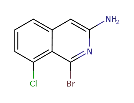 Molecular Structure of 1416373-00-6 (C<sub>9</sub>H<sub>6</sub>BrClN<sub>2</sub>)
