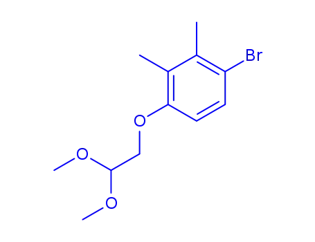 1-브로모-4-(2,2-디메톡시에톡시)-2,3-디메틸벤젠