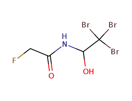 Molecular Structure of 1187-66-2 (2-Fluoro-N-(2,2,2-tribromo-1-hydroxyethyl)acetamide)