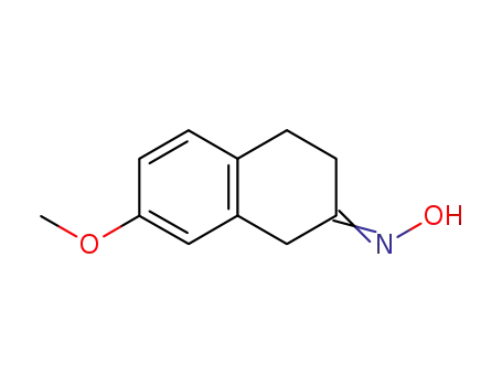 7-methoxy-3,4-dihydro-1<i>H</i>-naphthalen-2-one oxime