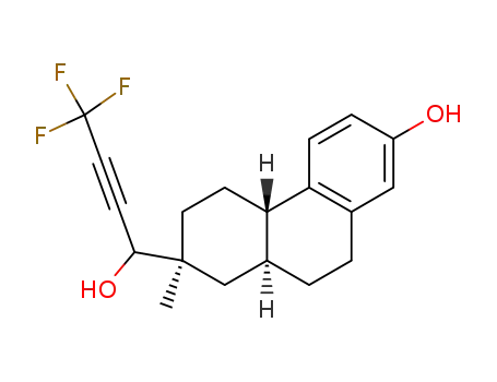 Molecular Structure of 128496-66-2 (trifluoromethylacetylene methyl alcohol)