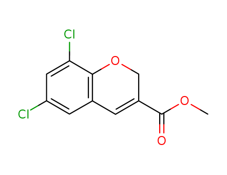 2H-1-Benzopyran-3-carboxylicacid, 6,8-dichloro-, methyl ester