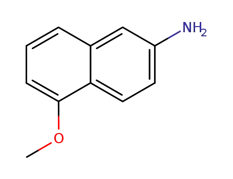 2-나프탈렌아민,5-메톡시-(9CI)