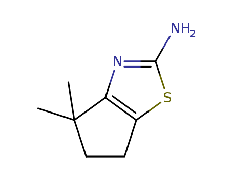 5,6-dihydro-4,4-diMethyl-4H-cyclopentathiazol-2-aMine