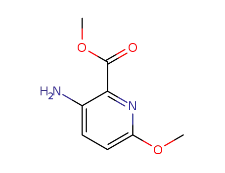 Molecular Structure of 938439-54-4 (methyl 3-amino-6-methoxypicolinate)