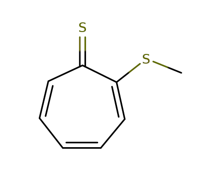 2-(Methylthio)-2,4,6-cycloheptatriene-1-thione