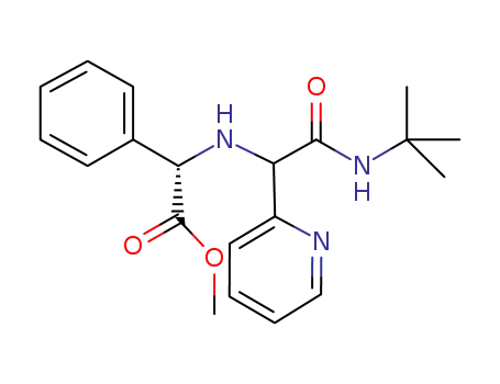 벤젠 아세트산, 알파-[[2-[(1,1- 디메틸 에틸) 아미노] -2- 옥소 -1- (2- 피리 디닐) 에틸] 아미노]-, 메틸 에스테르, (alphaS)-(9CI)