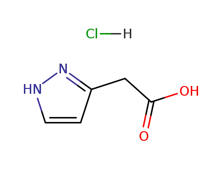 1H- 피라 졸 -3- 아세트산, 염산염