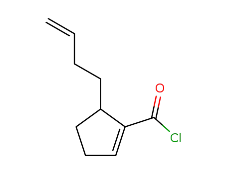 1-Cyclopentene-1-carbonyl chloride, 5-(3-butenyl)- (9CI)