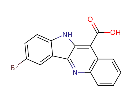 7-BROMO-10 H-INDOLO[3,2-B ]QUINOLINE-11-CARBOXYLIC ACID